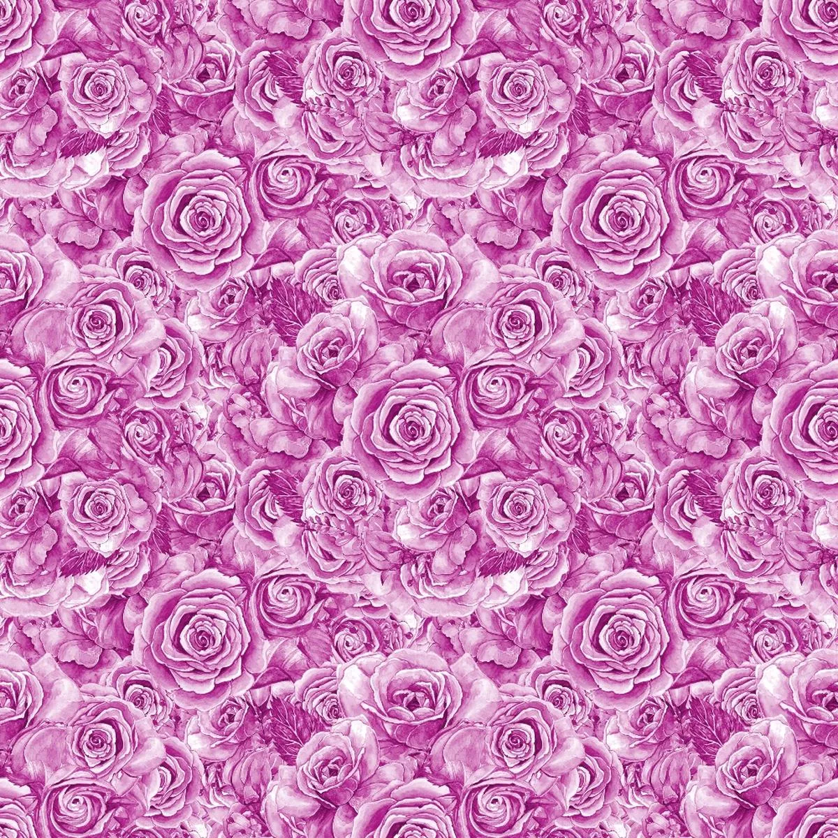 Rose Bouquet Pattern 33 Quilting Cotton Fabric