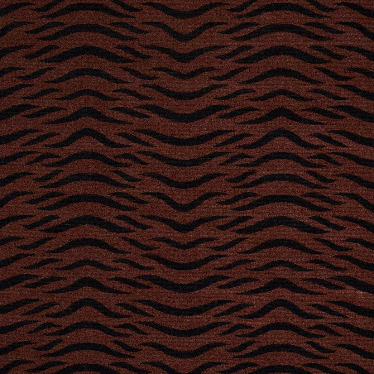 Sabi Tiger Velvet Java Fabric
