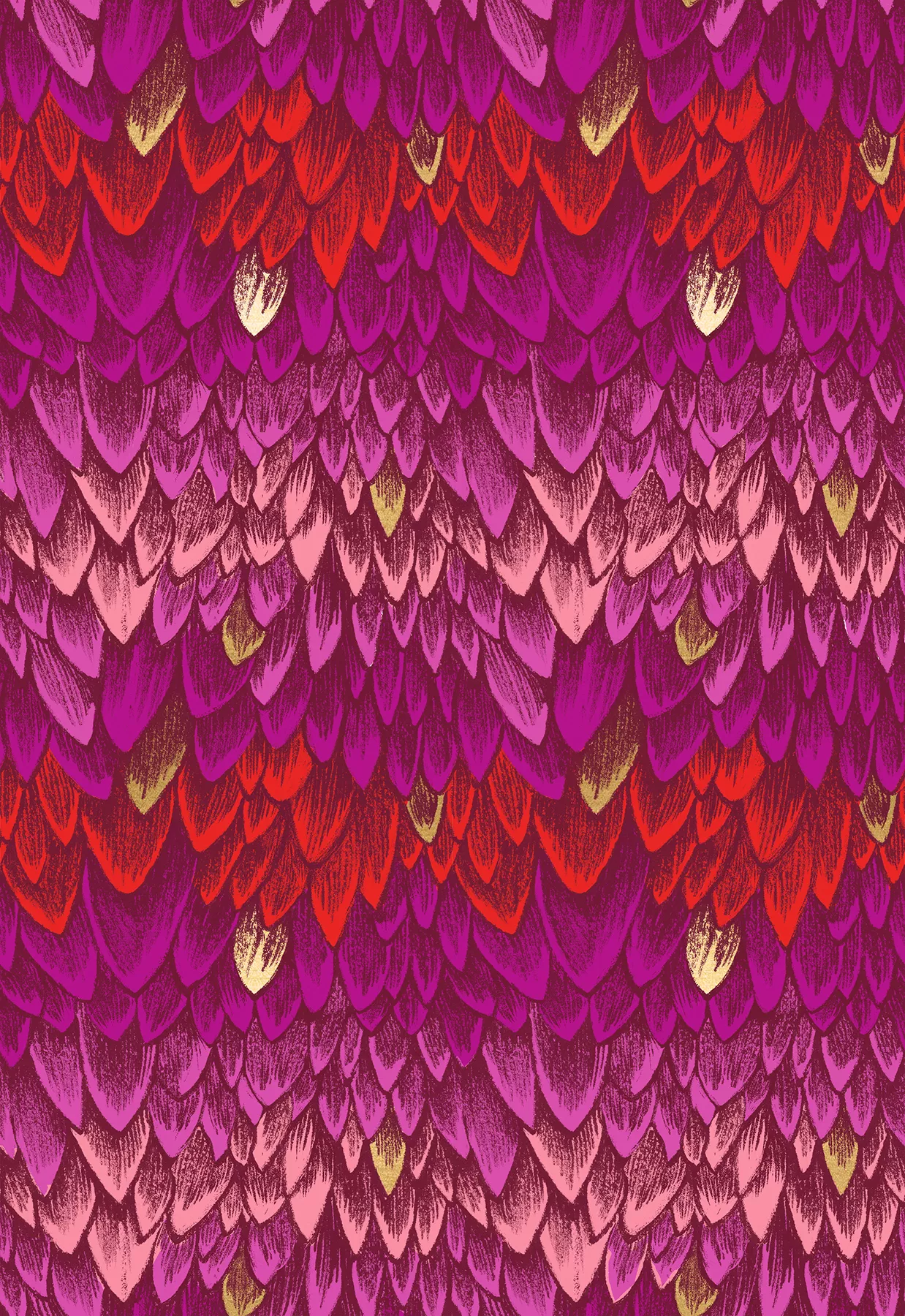 Scales - Metallic Rose - Fireglow - Sarah Watts