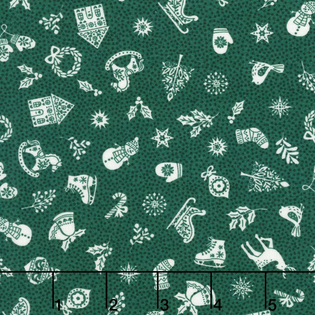 Scandi – Charms Green Yardage