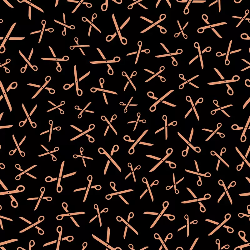 Scissors Fabric – Copper River