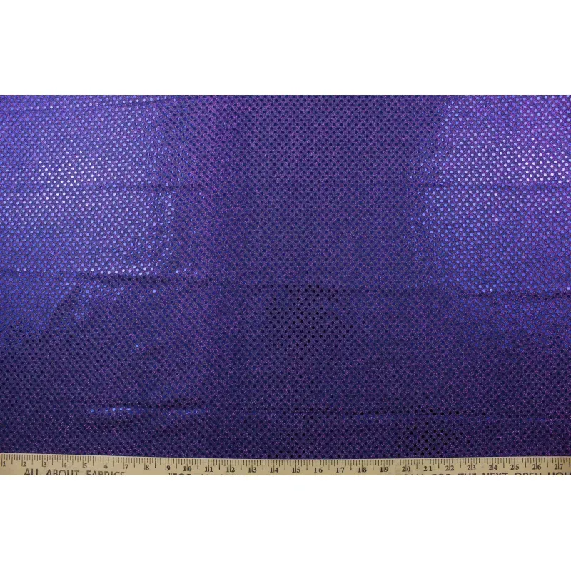 Sequined Shiny Spots in Purple