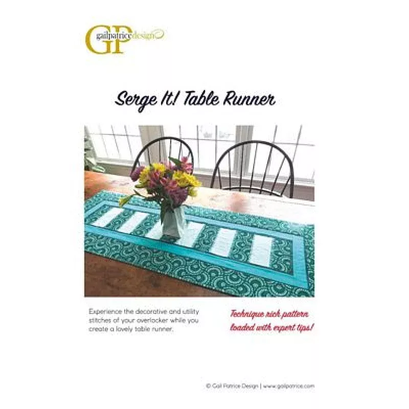 Serge It! Table Runner Pattern