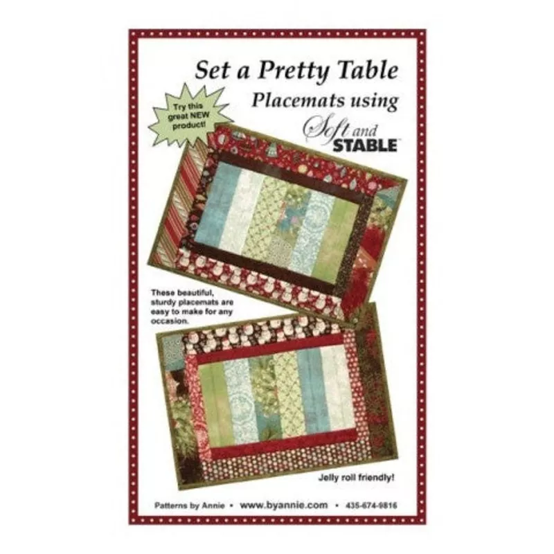 Set A Pretty Table Placemat Pattern