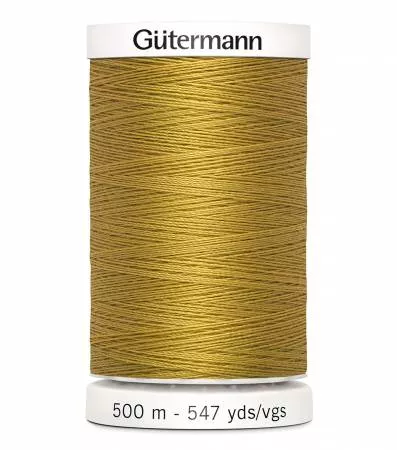Sew-all Polyester All Purpose Thread - Gold - 547 yds - Gutermann