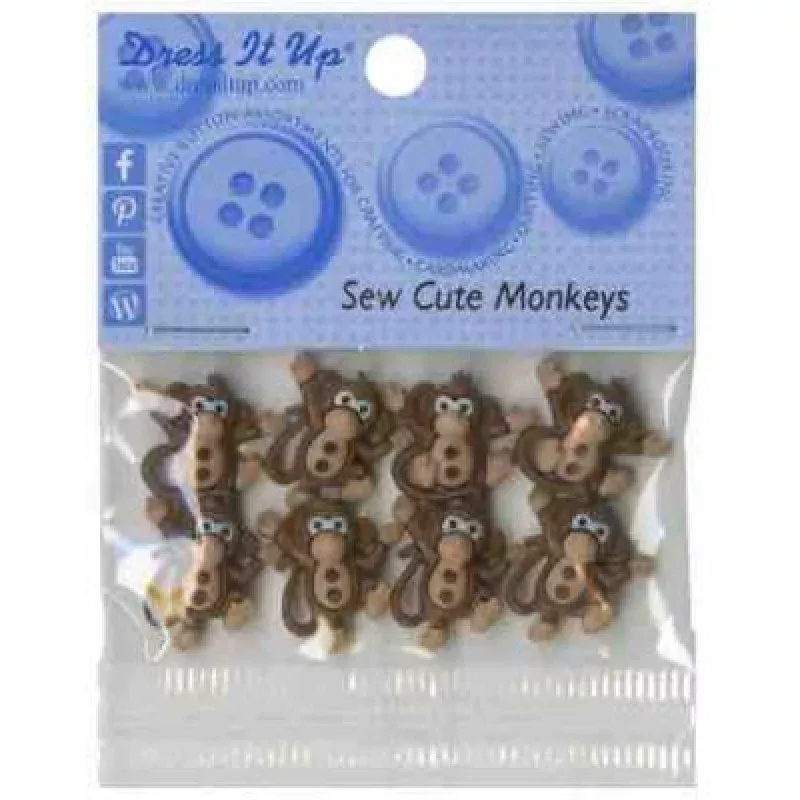 Sew Cute Monkey jbt7678