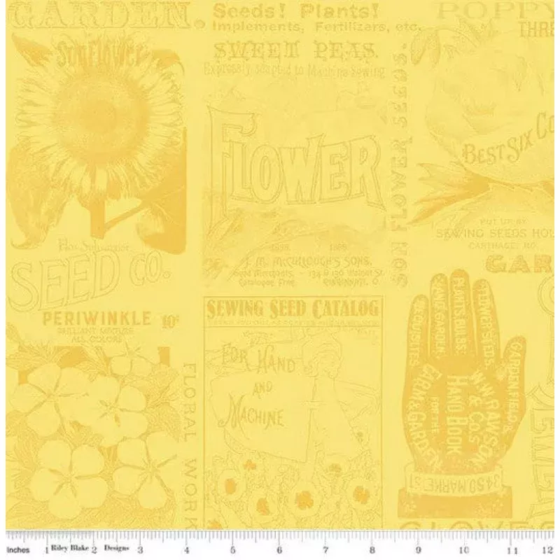 Sewing Seeds III – Garden Blender Yellow