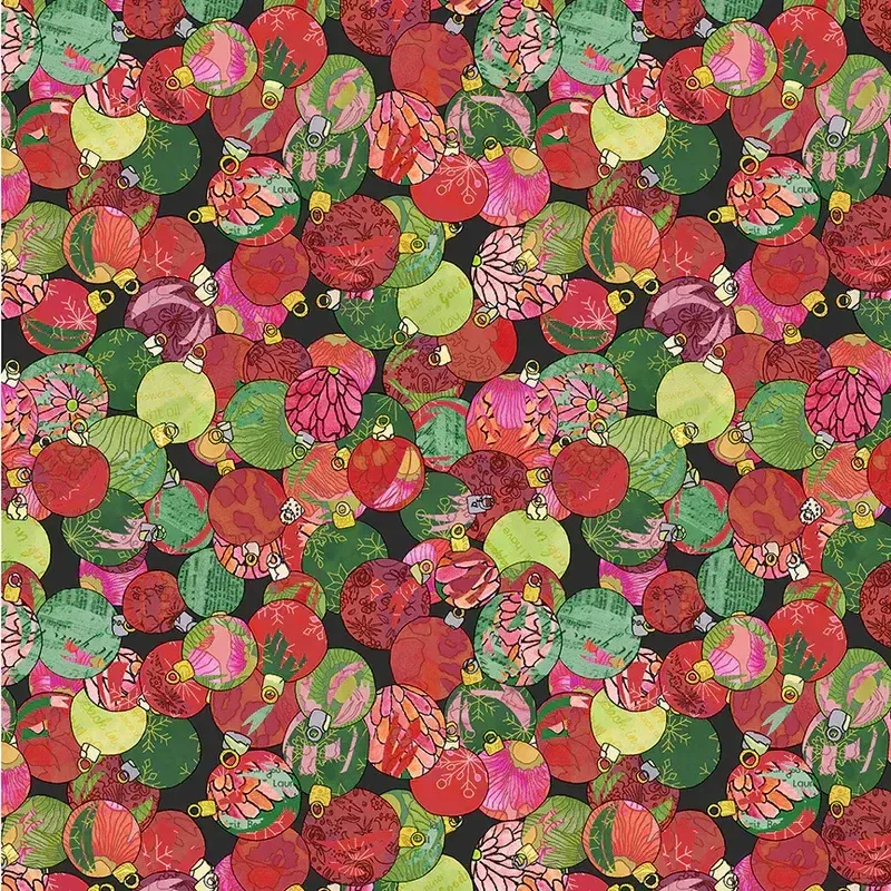 Shiny Things - Licorice - Jolly Collage - Laura Heine