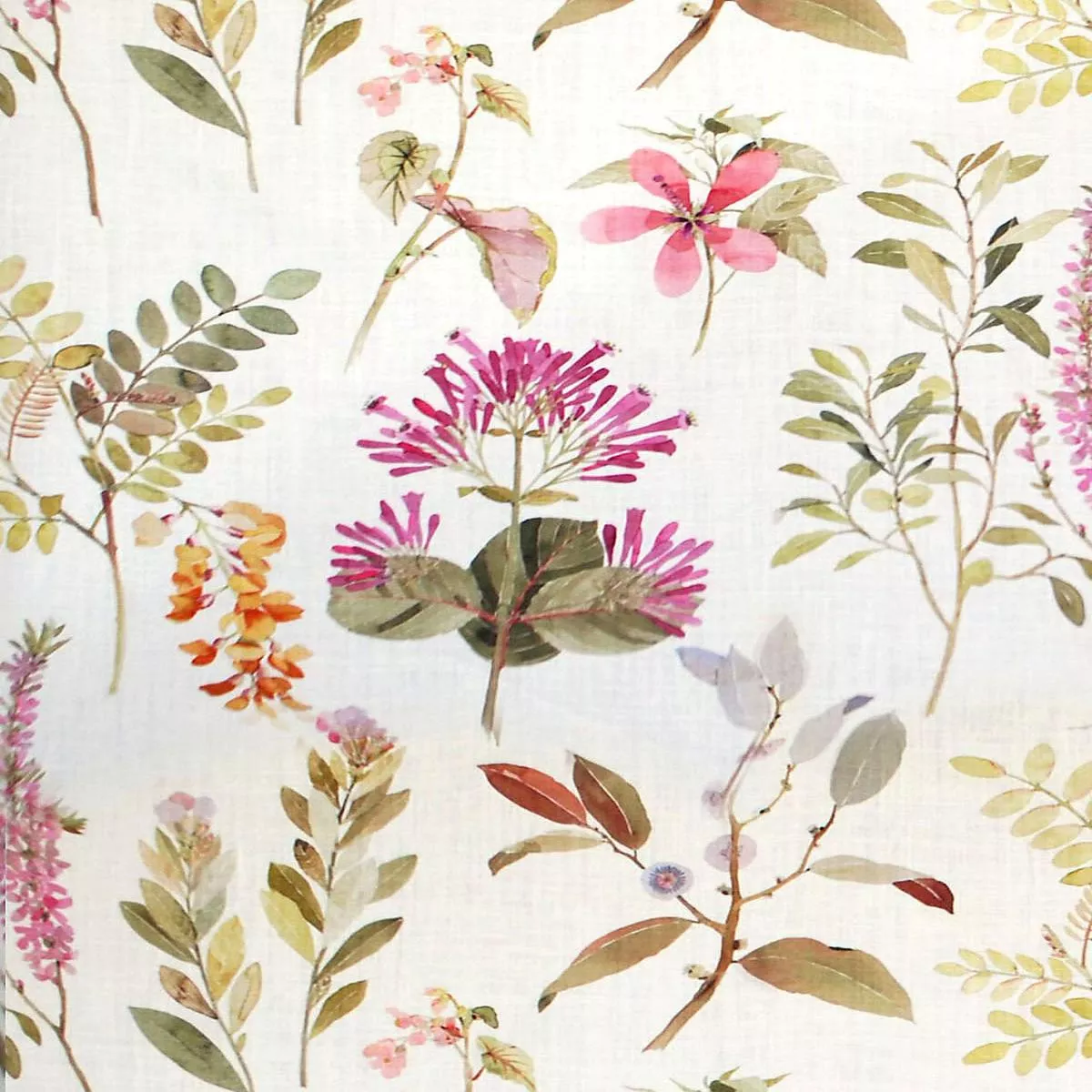 Sissinghurst – Purple / Multi by Scalamandre Fabric