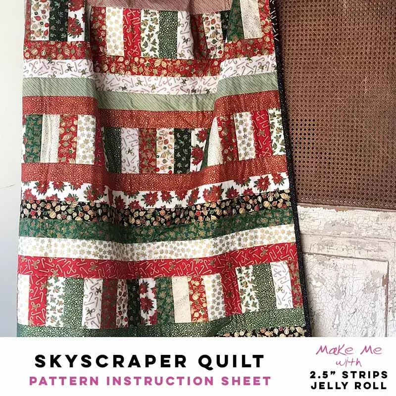 Skyscraper Quilt Jelly Roll Pattern