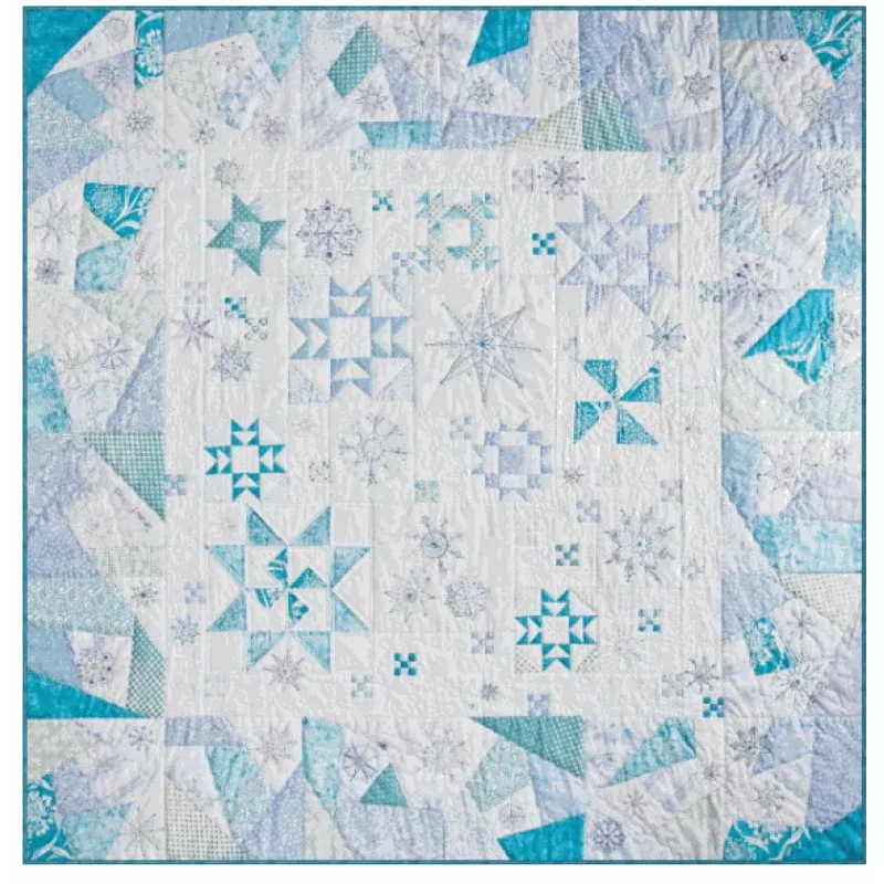 Snow Flurries Quilt Kit by Crabapple Hill Studio