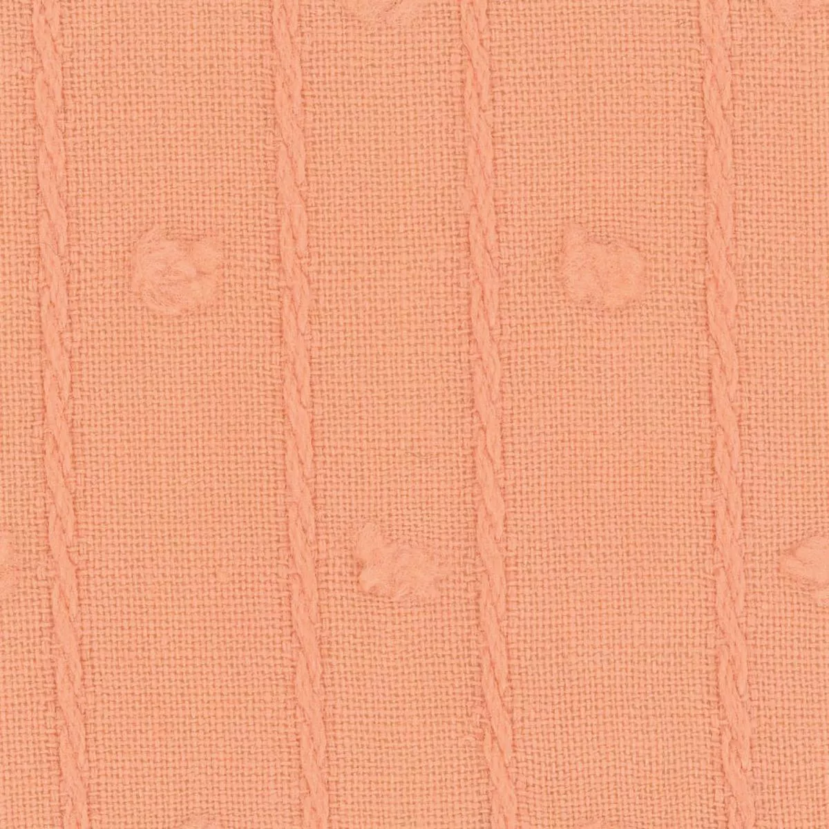 Solid Cotton Dobby Jacquard B024507 – Orange 8