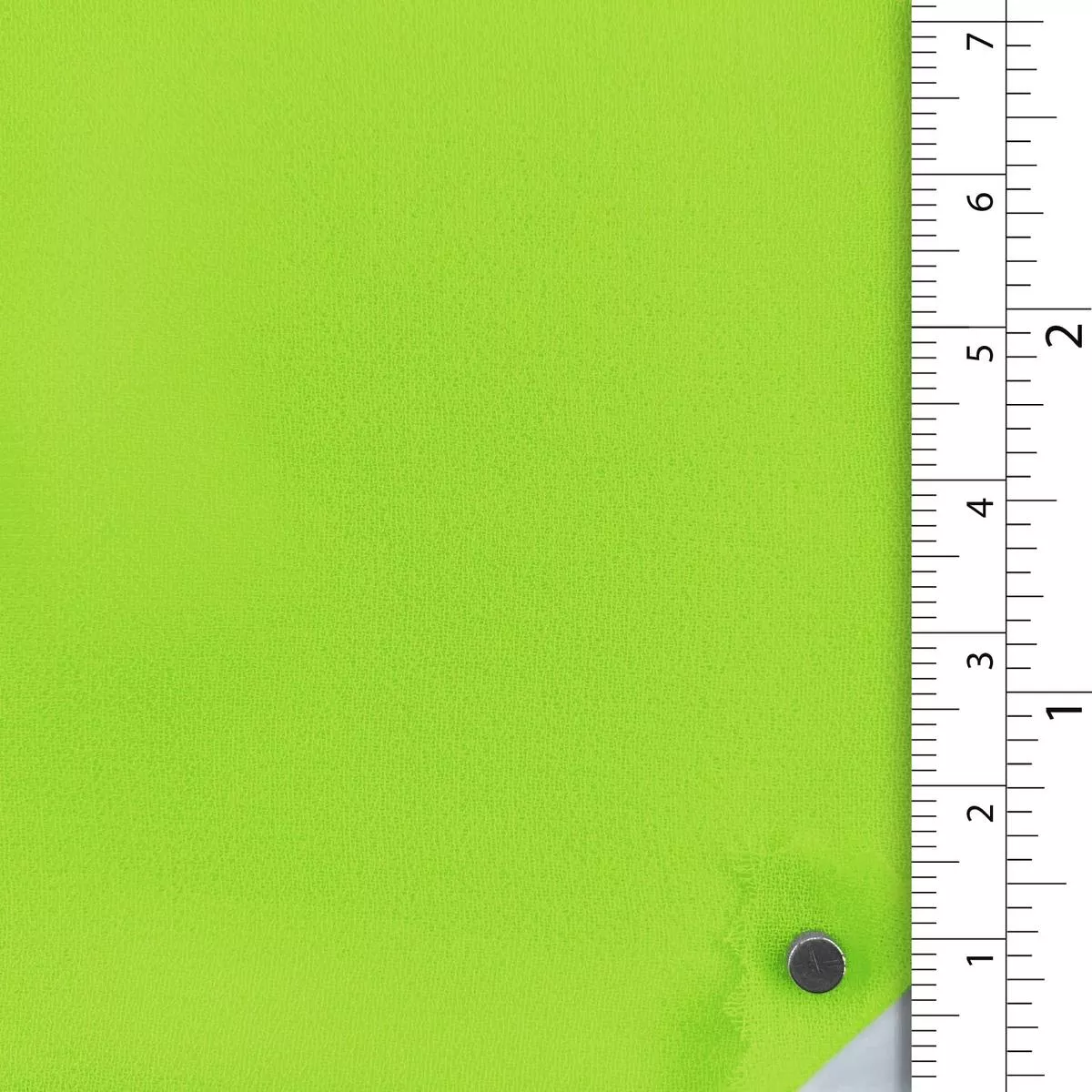 Solid Polyester Chiffon B002305 – Neon Yellow 10985