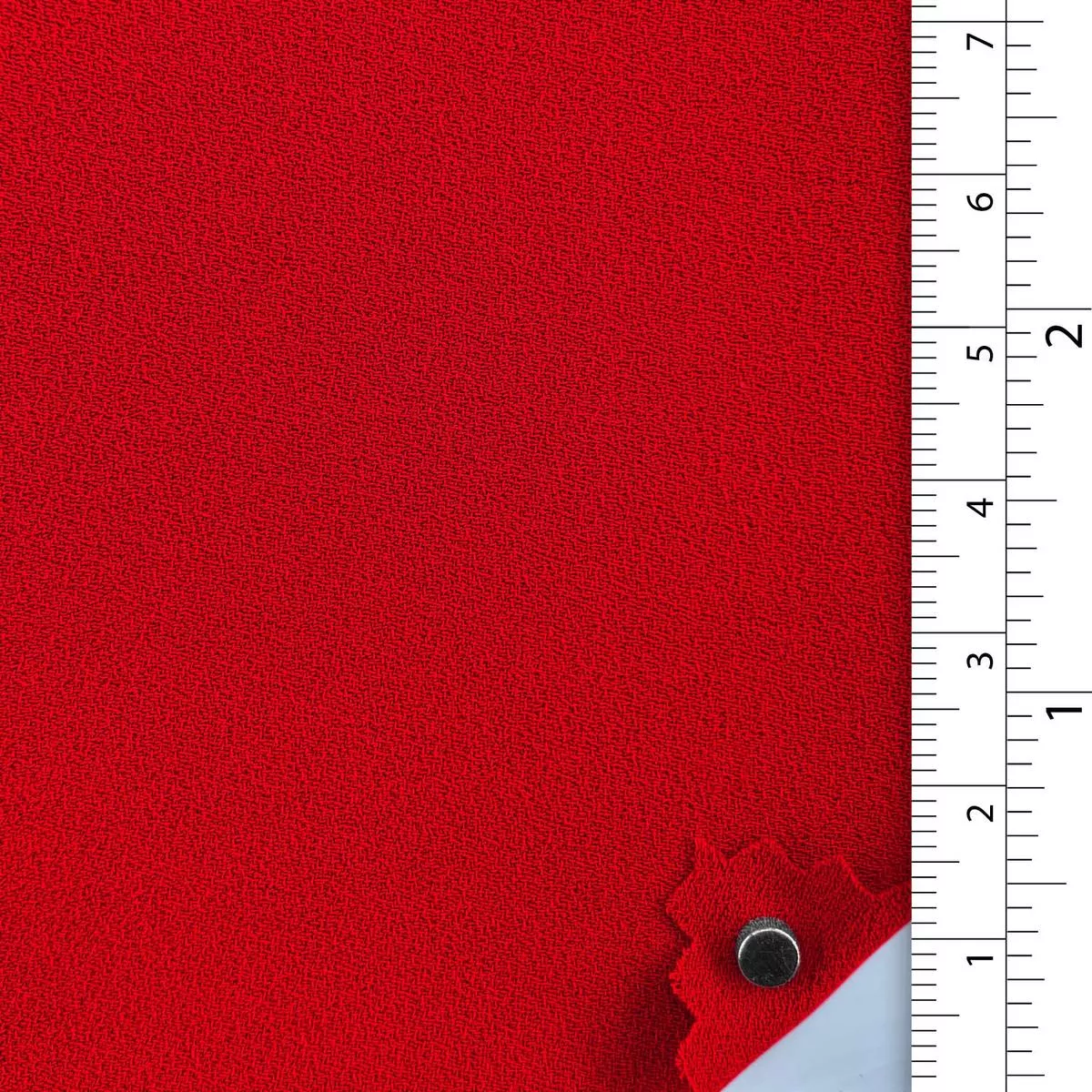 Solid Polyester Crepe B002339 – Red 13296