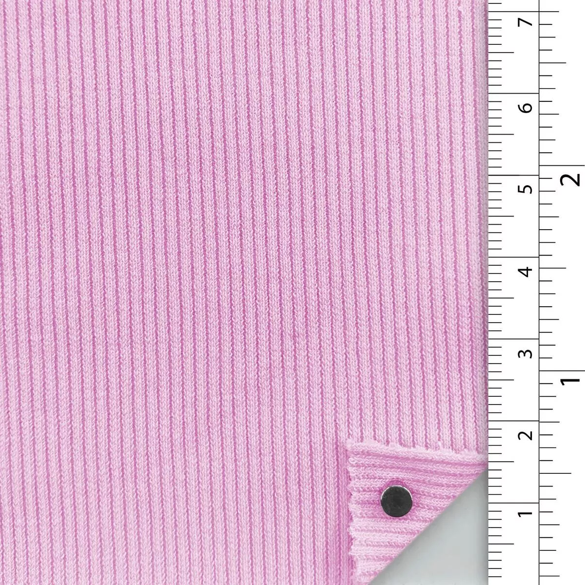 Solid Stretch Combed Cotton Rib 2×2 A107321 – Pink 8257