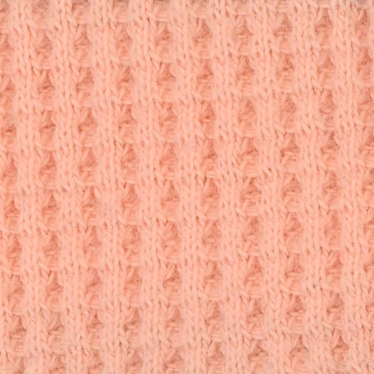 Solid Stretch Cotton Waffle A029407 – Apricot 1