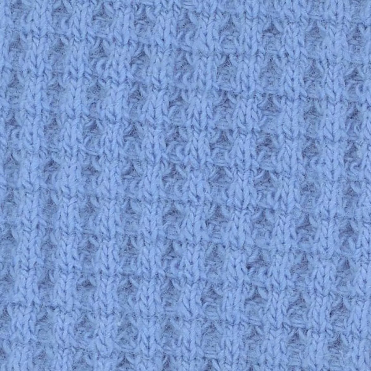Solid Stretch Cotton Waffle A029407 – Blue 38