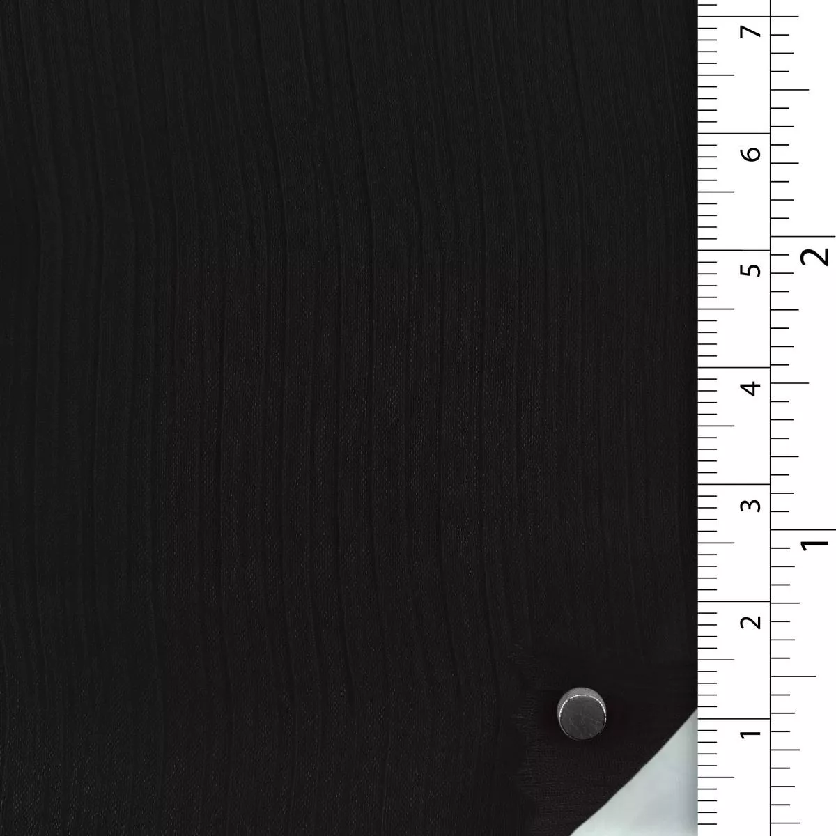 Solid Stretch Crinkled Polyester Crepon B002311 – black 11598
