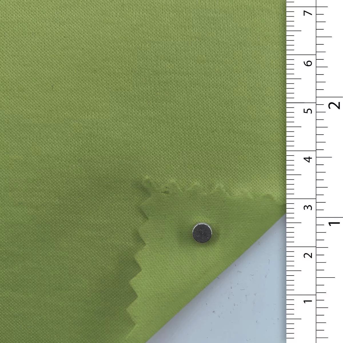 Solid Stretch Mercerized Combed Cotton Double Knit / Interlock A110316 – Pistachio 9519