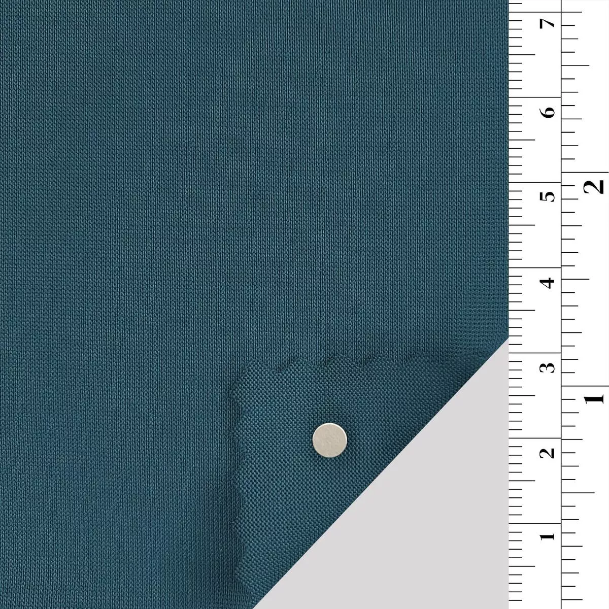 Solid Stretch Mercerized Lyocell Combed Cotton Single Jersey A110310 – Turquoise 9180
