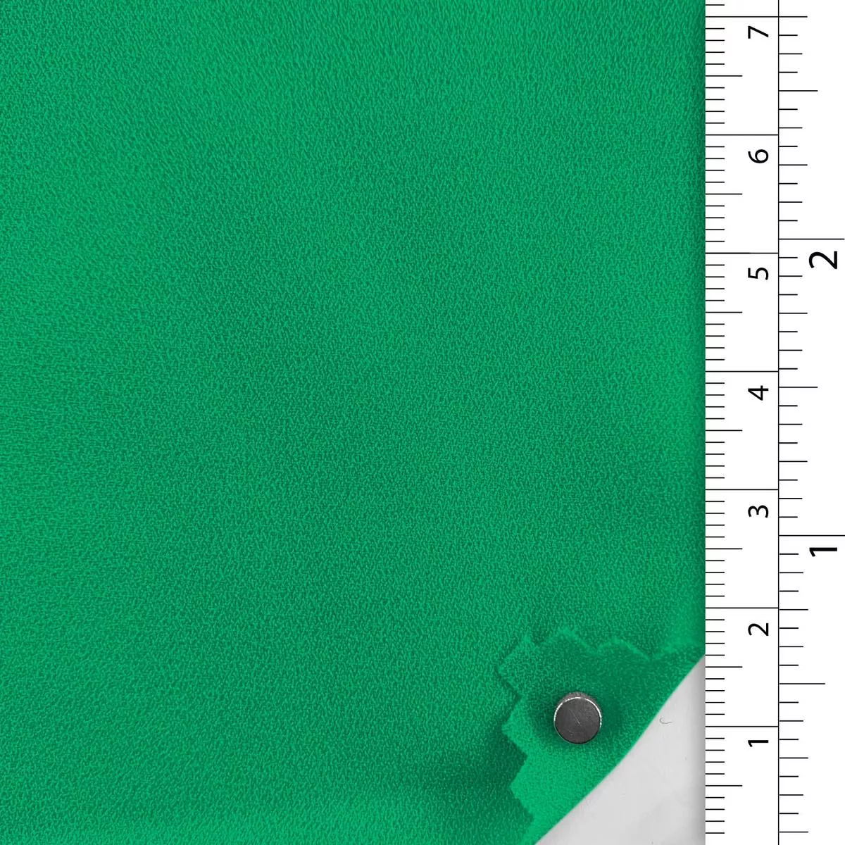 Solid Stretch Polyester Georgette B002322 – Green 12609