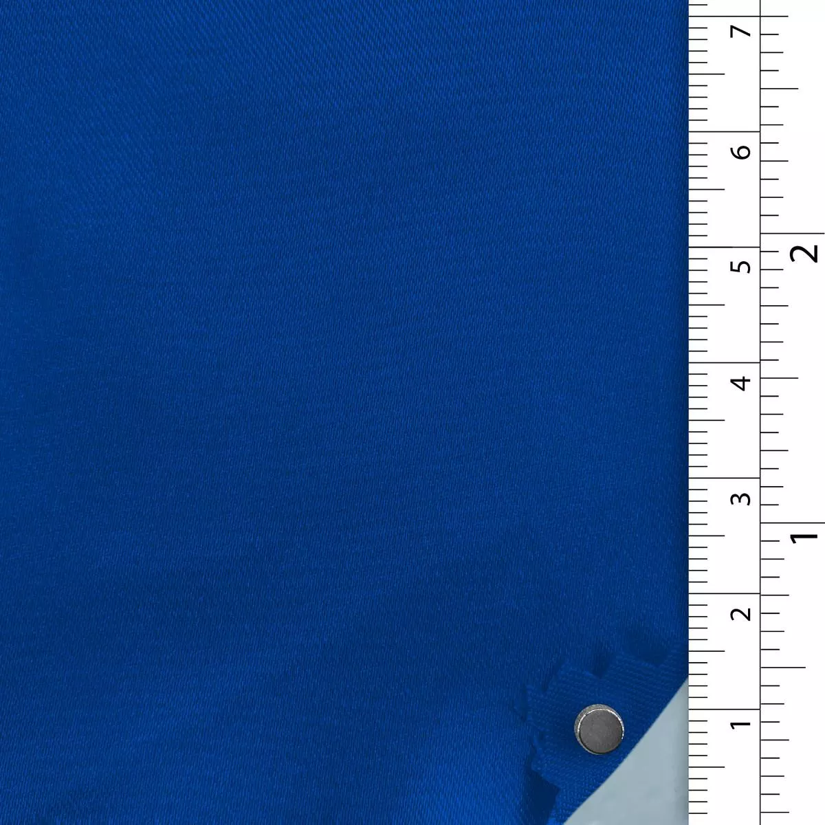 Solid Stretch Polyester Satin B002303 – Blue 10810