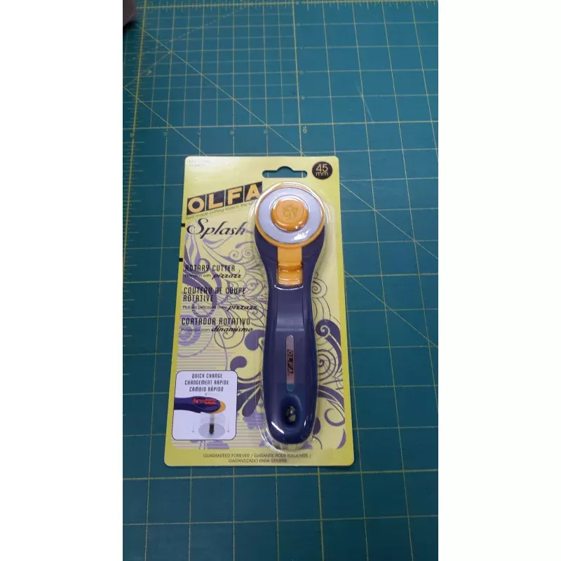 Splash Rotary Cutter, 45mm navy