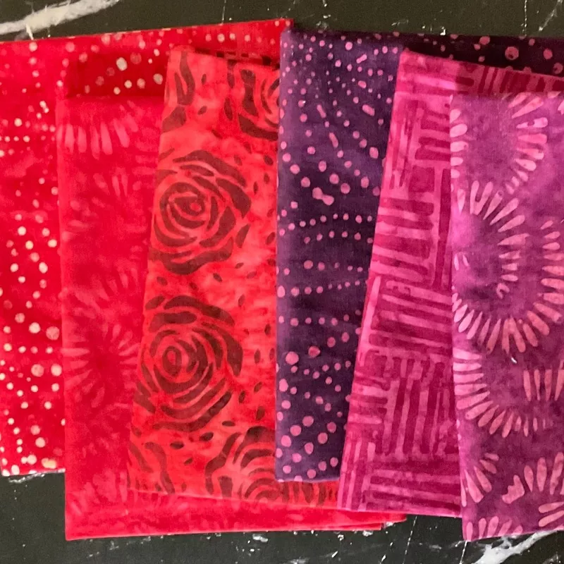 Splendor Quiltessentials 7 Batiks Fabric Bundles