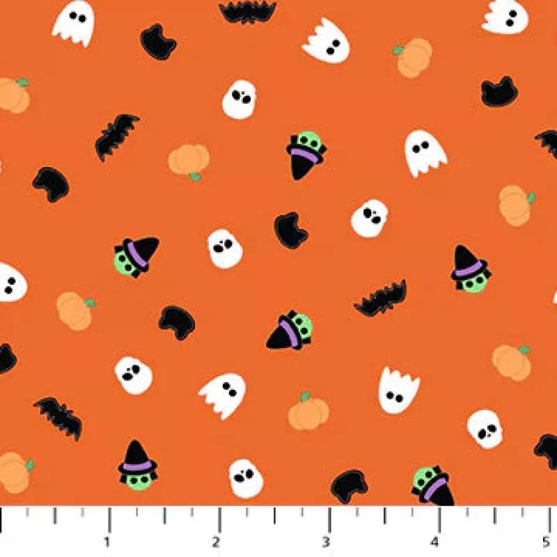 Sprinkles Orange – Northcott Fabrics