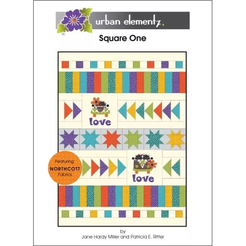 Square One Wall Hanging Quilt Pattern – Urban Elementz