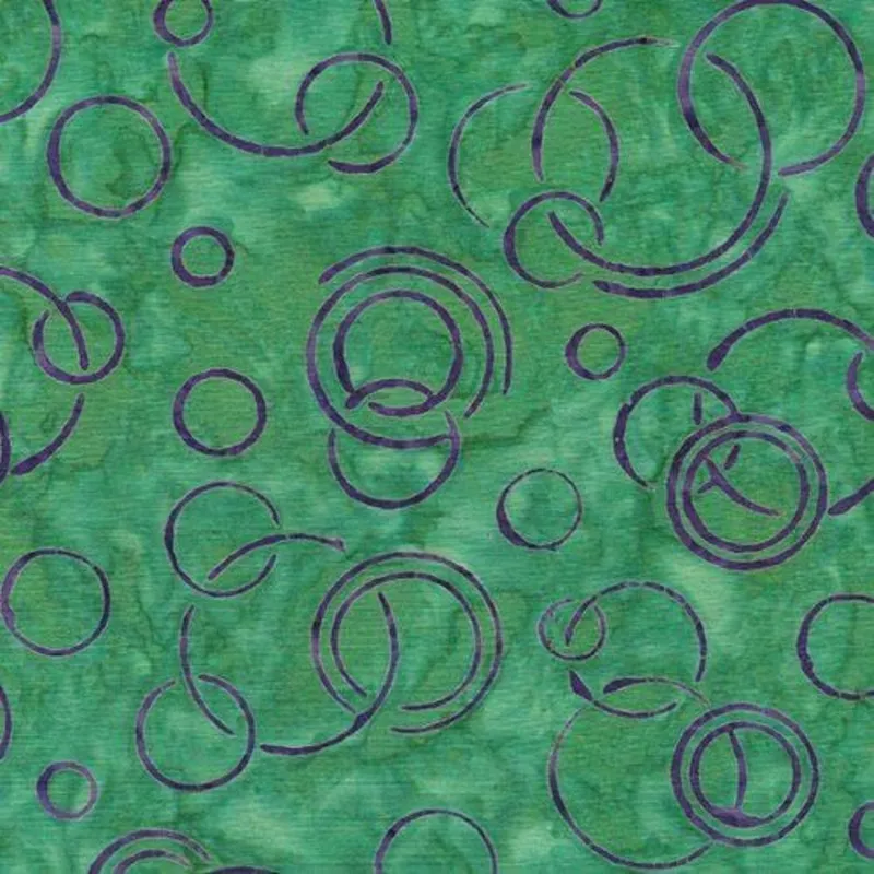 Squiggles Dots and Lines – Soap Bubbles Evergreen
