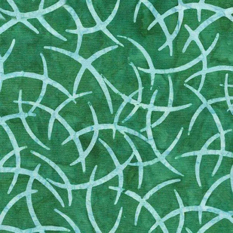 Squiggles Dots and Lines – Wisps Teal Parakeet