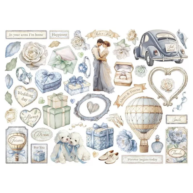 Stamperia Timeless Assorted Die Cuts dfldc116*
