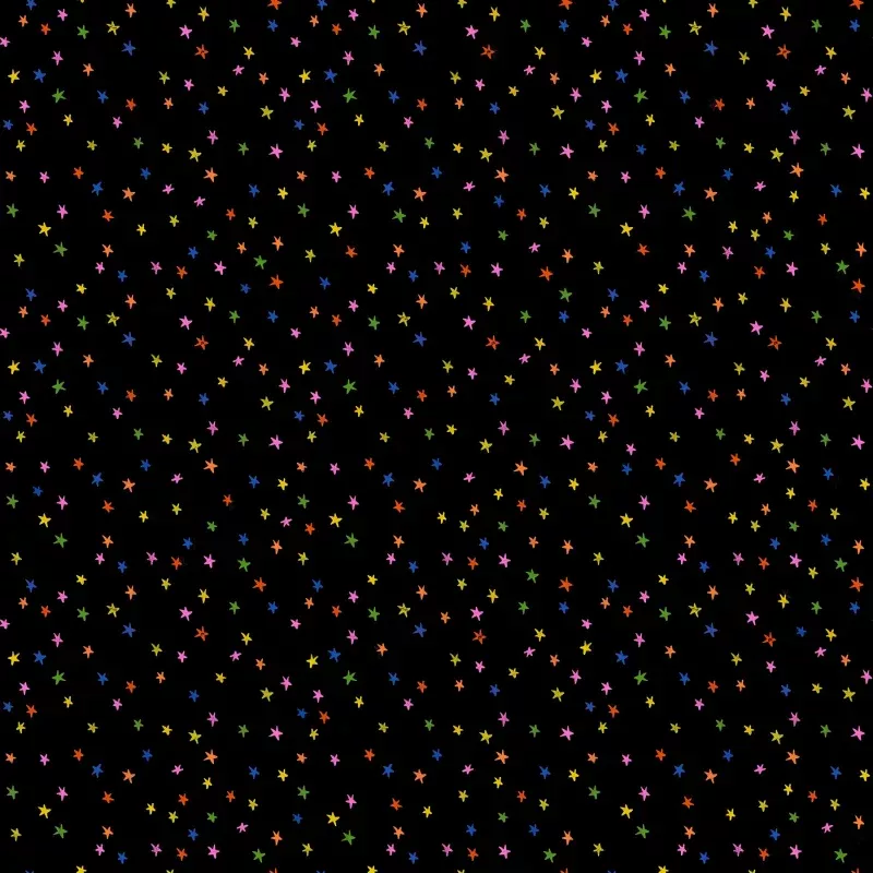 Starry | Ruby Star Society | Mini Black Vivid Rainbow