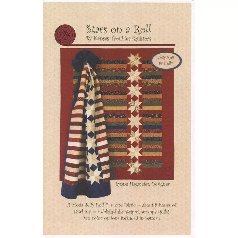 Stars on a Roll Quilt Pattern