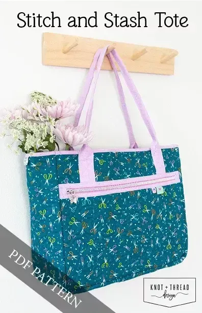 Stitch and Stash Tote - Knot And Thread