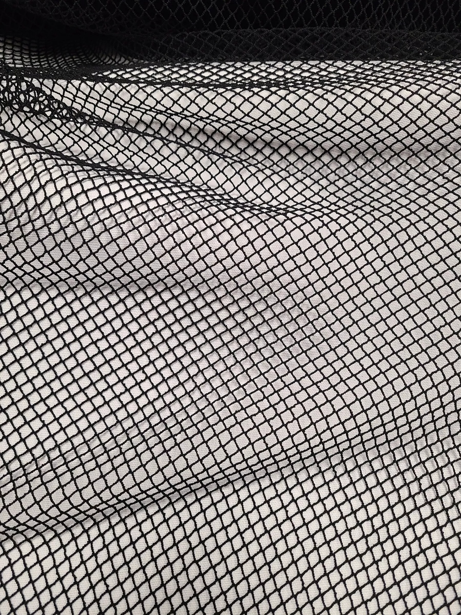 Stretch Fishnet - Mesh - Black - Deadstock