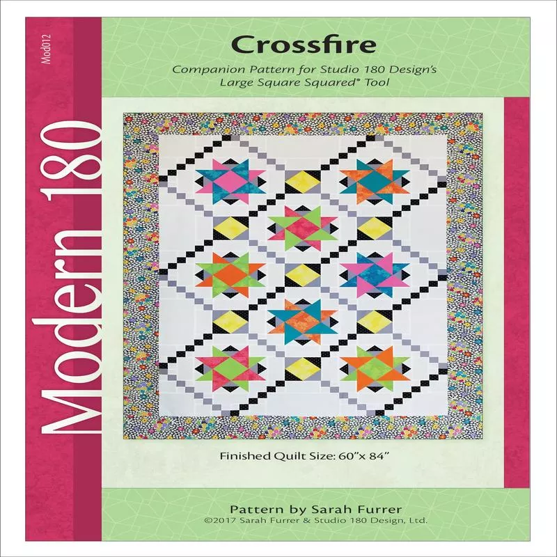 Studio 180 Design Crossfire Quilting Pattern MOD012