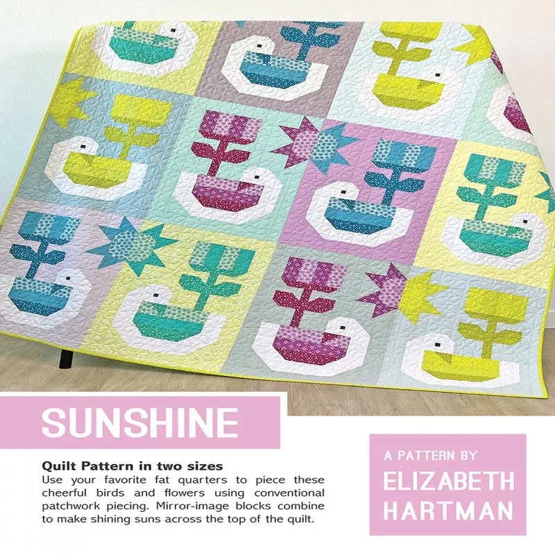 Sunshine Quilt Pattern Elizabeth Hartman 1
