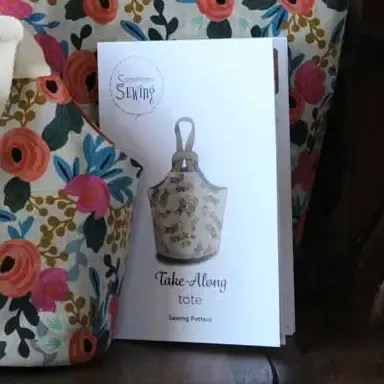 Take-Along Tote Pattern - Sometimes Sewing