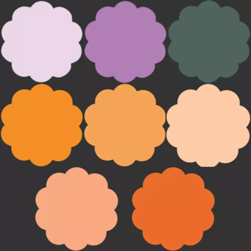 Tangerine by AGF Studio – Pure Solids Coordinating Bundle