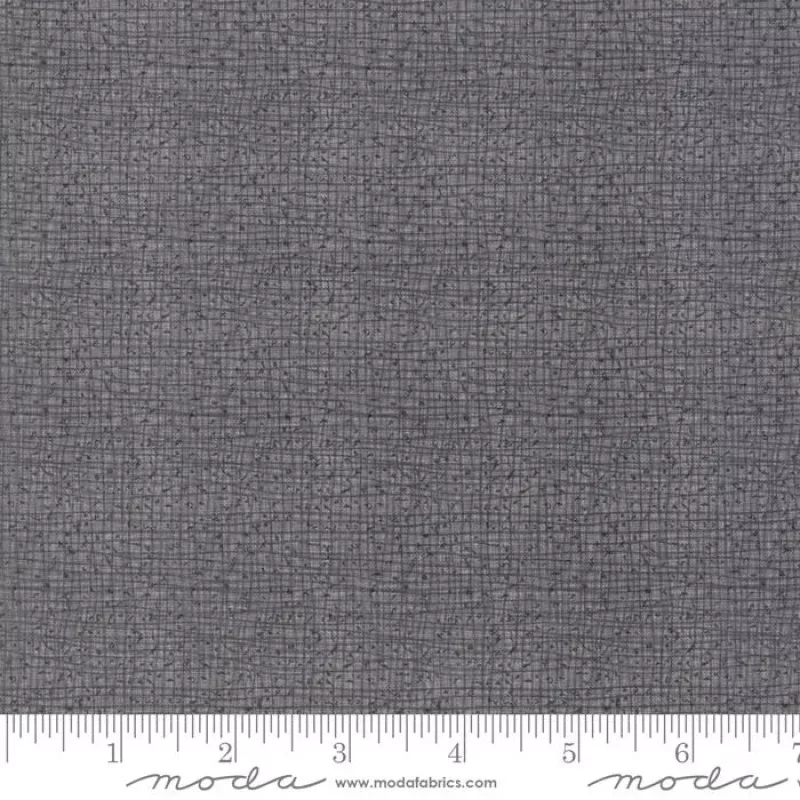 Thatched Texture Pebble Gray Pickens Moda Cotton Fabric MD-48626-24