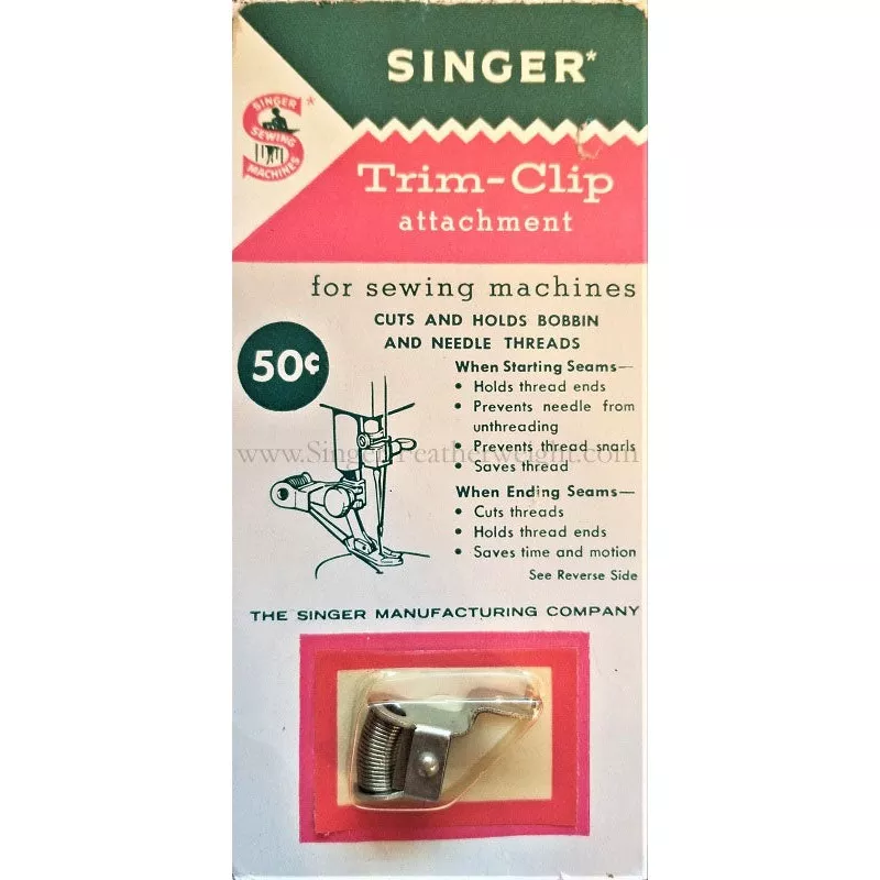 Thread Cutter Attachment – ORIGINAL PACKAGING – Trim & Clip (vintage)