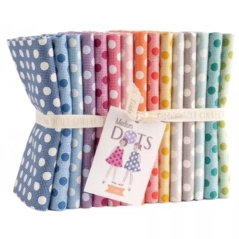 Tilda – Medium Dots Fat Quarter Bundle 15pc