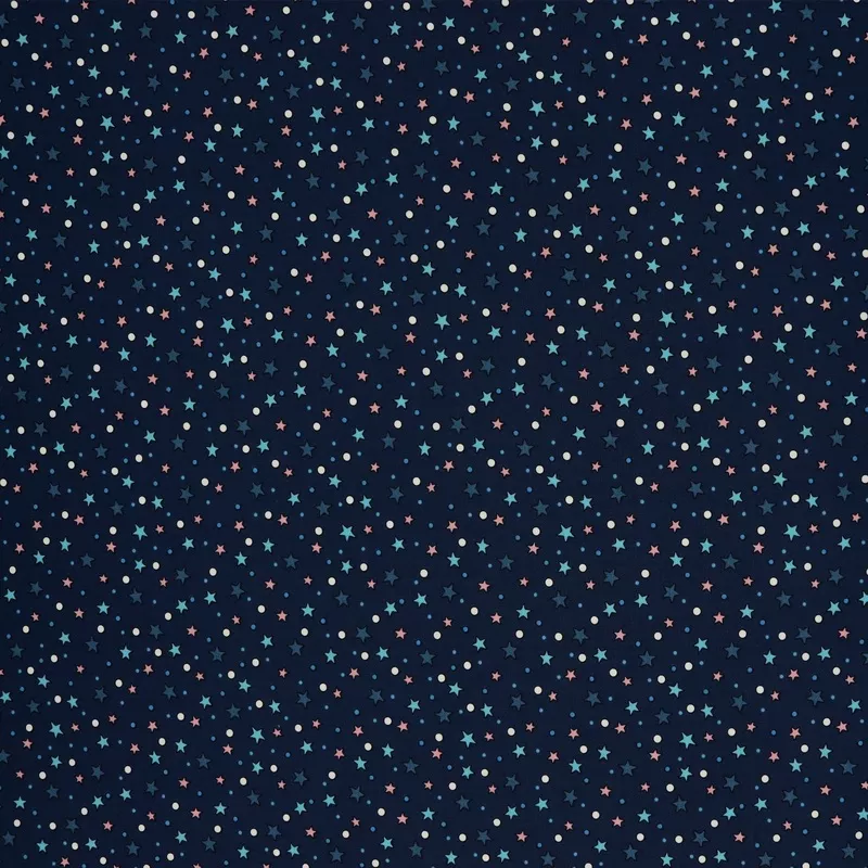 Tiny Secrets Fabric Collection – Starry Night Navy