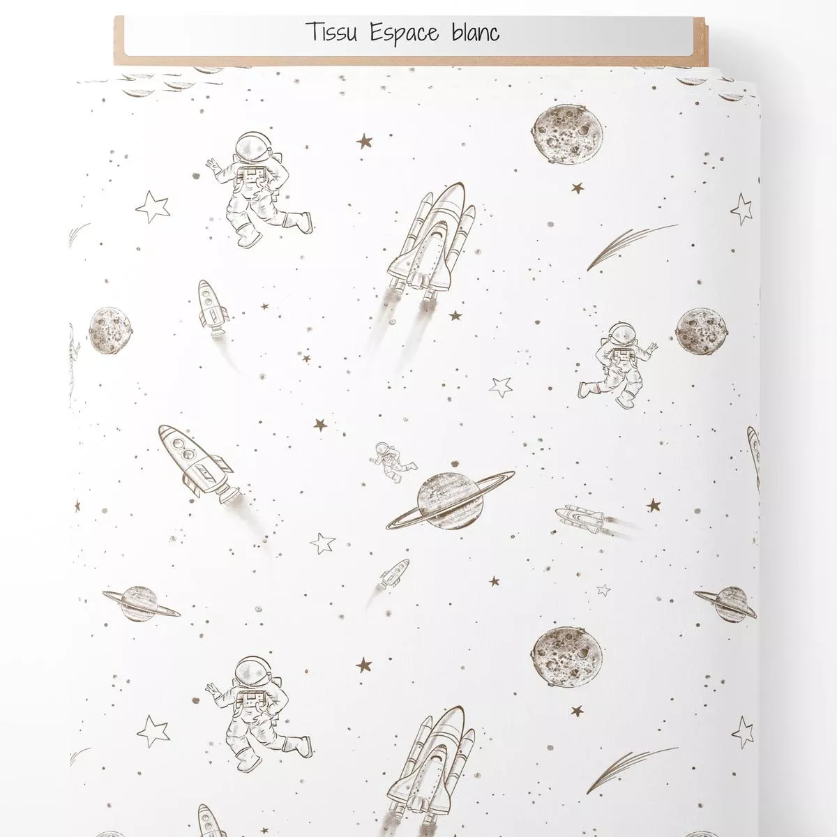 Tissu – Espace blanc