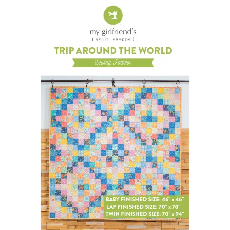 Trip Around the World (Downloadable Sewing Pattern)