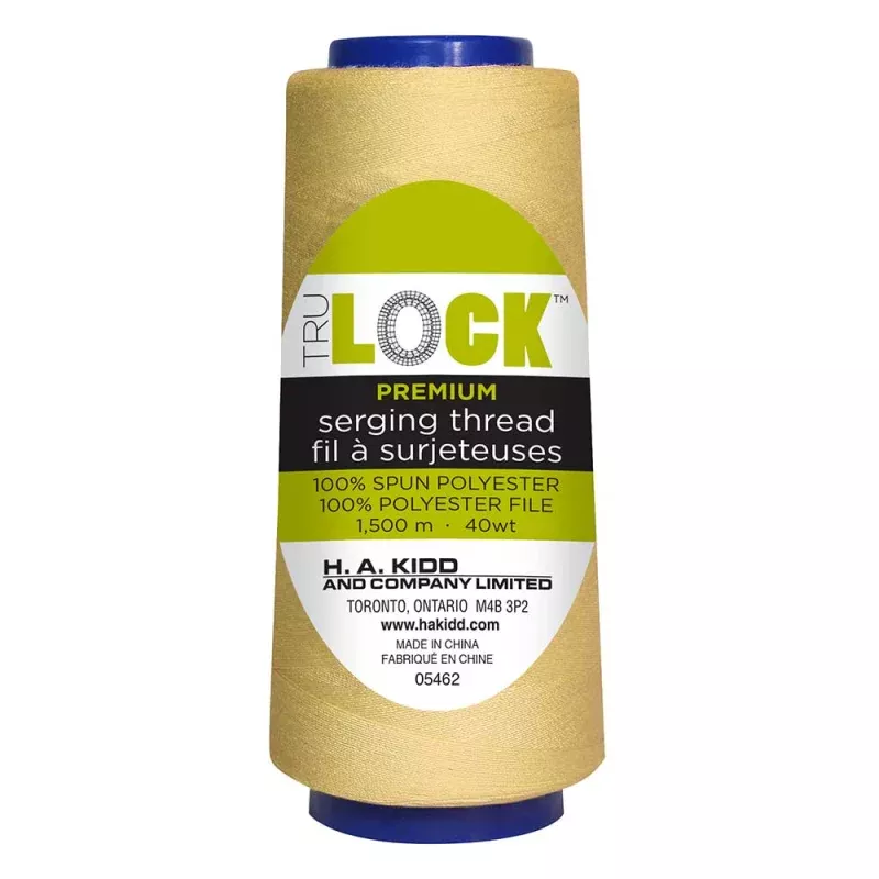 TRULOCK Premium Serging Thread1500 mGold
