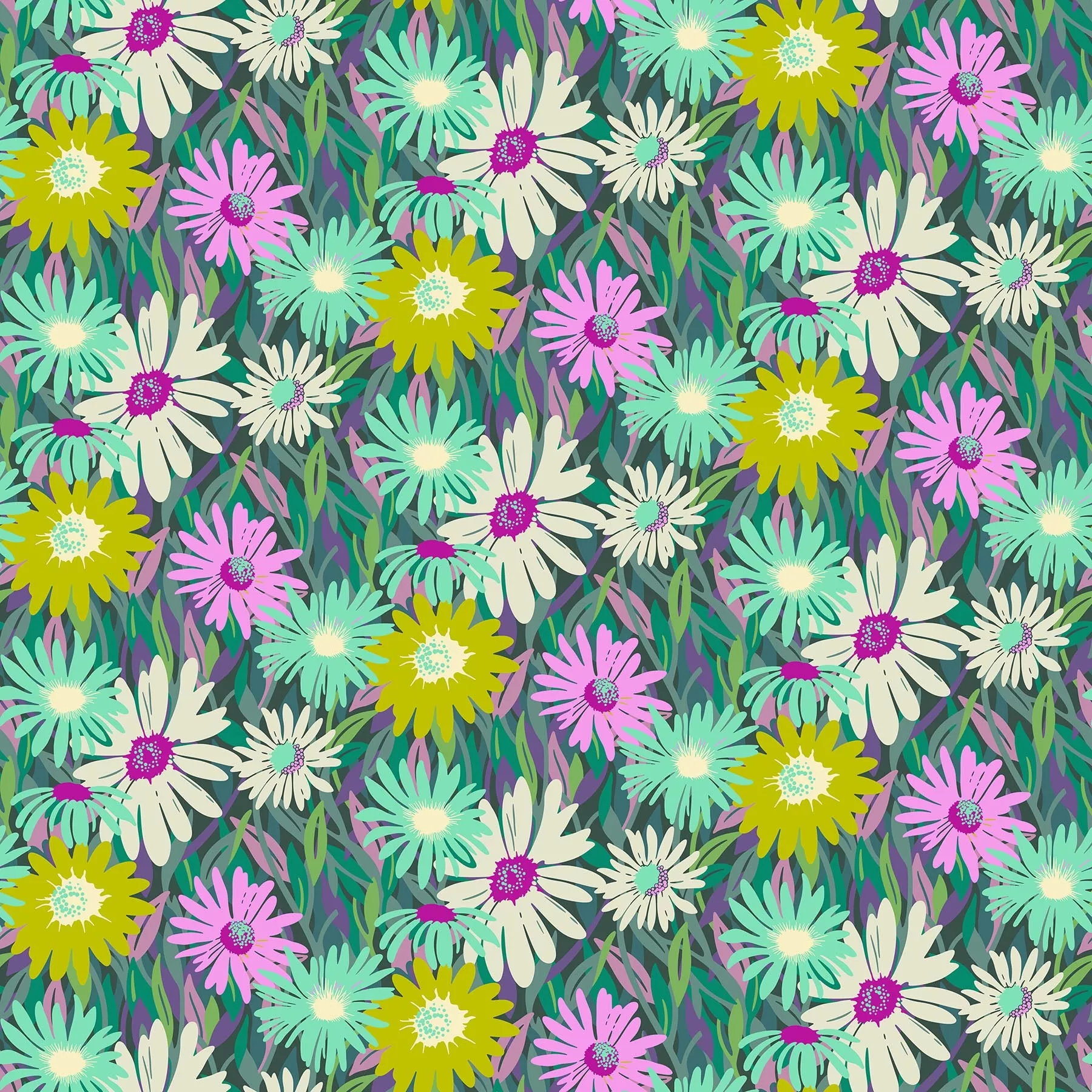 Unchained - Rayon - Midnight - Daisy Crush - Heather Bailey