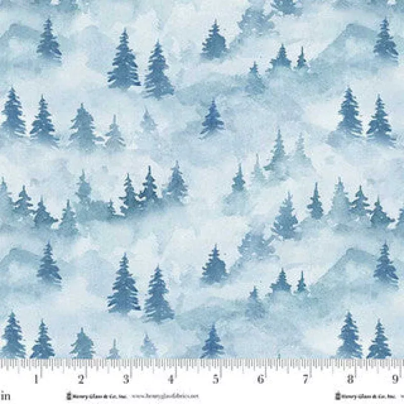 Valleyview Misty Trees Small Turquoise